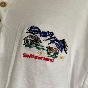 Vintage Switzerland tourist t shirt
